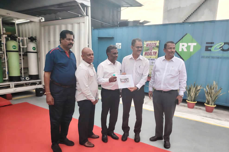 YB Tuan Papparaidu A/L Veraman, EXCO Sumber Manusia & Pembasmian Kemiskinan cum State Assemblyman for Dun Banting visited our demo unit and was introduced to our RT-ECO