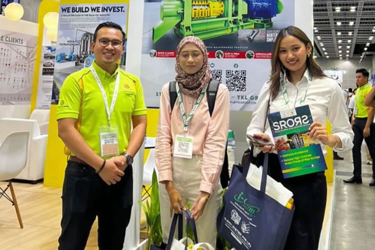 Meru Jaya POME Solution's team attended the Palm Oil Technology Innovation & Expo (PALMEX) 2024
